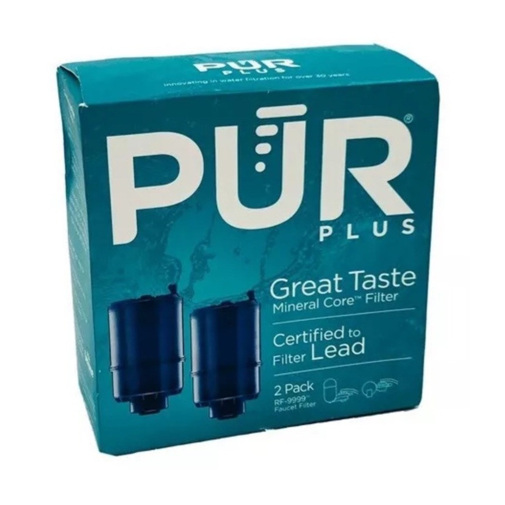 PUR Plus RF-9999 / 2-pack Replacement Faucet Filters - New In Box